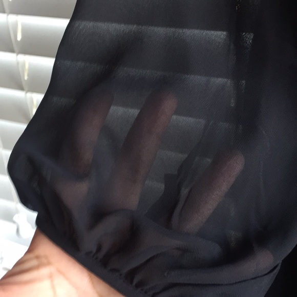 H & M velvet  black dress - Picture 4 of 9